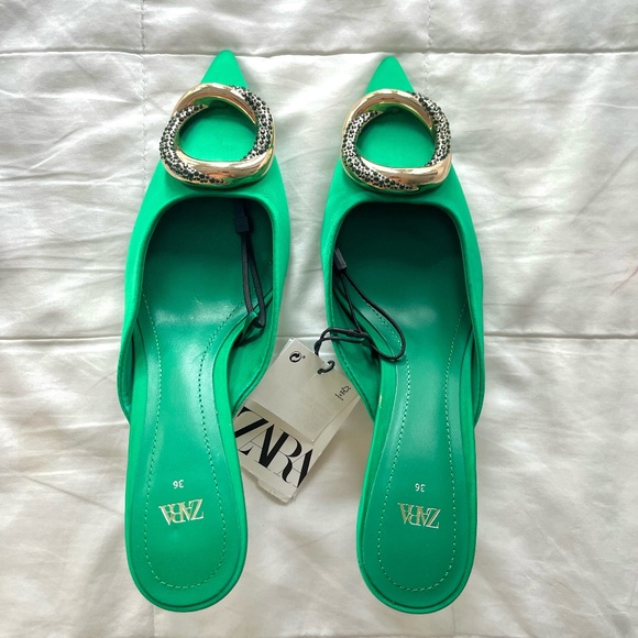 Zara kitten heels- new - Picture 2 of 4